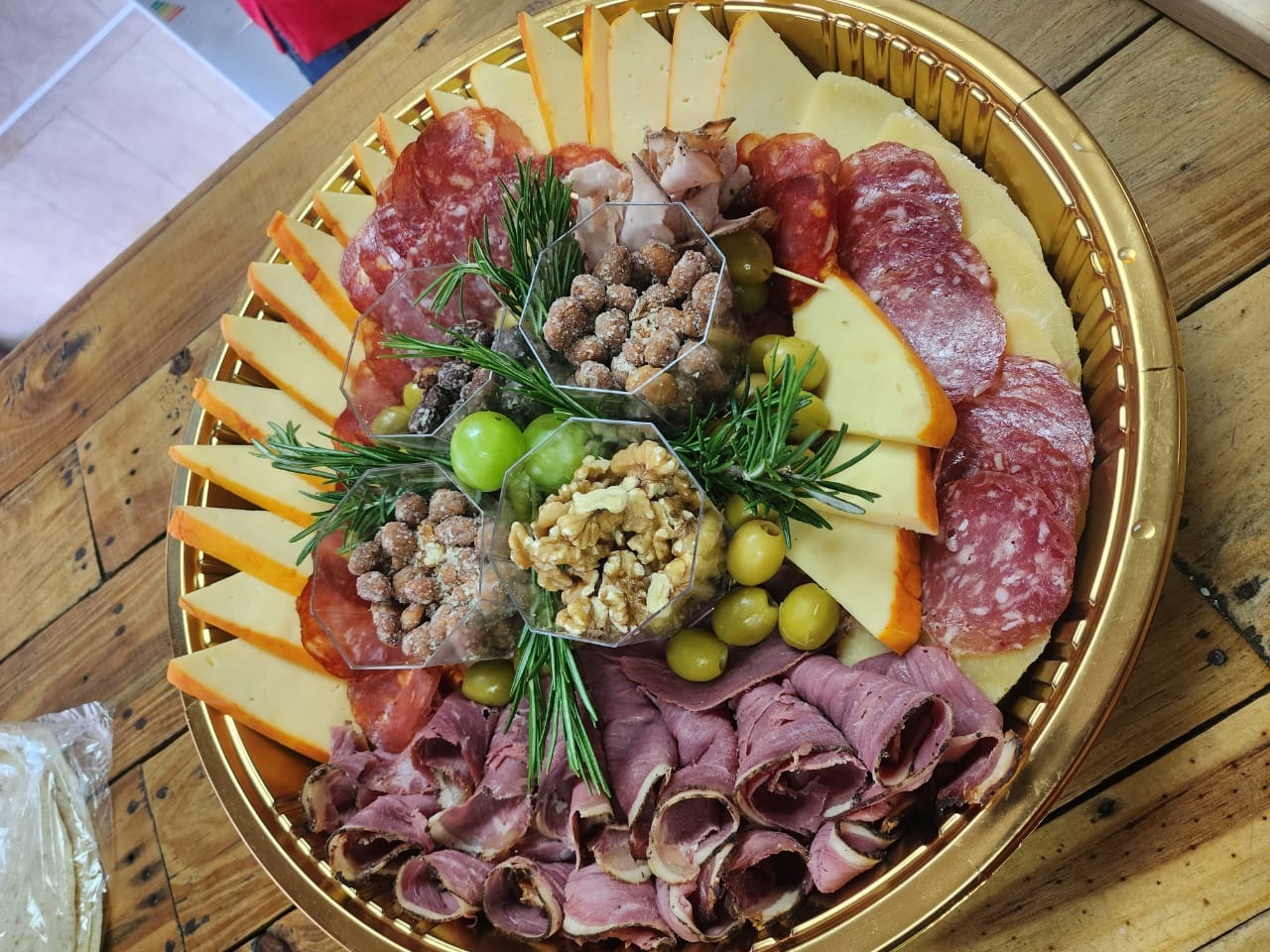 Bandeja para eventos